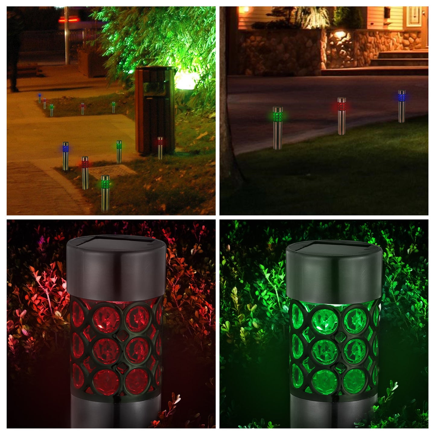 Aura Solar Path Lights - Set of 6