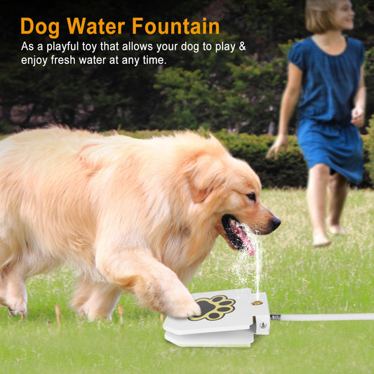 Paw Pedal Pet Water Fountain