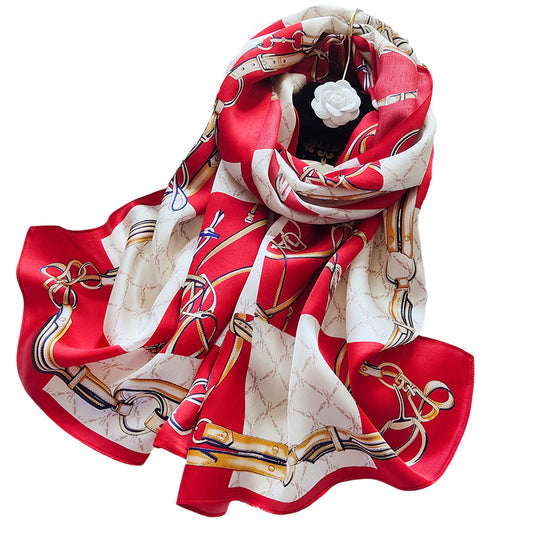 Classic Silk Scarf Wrap | Lightweight & Versatile