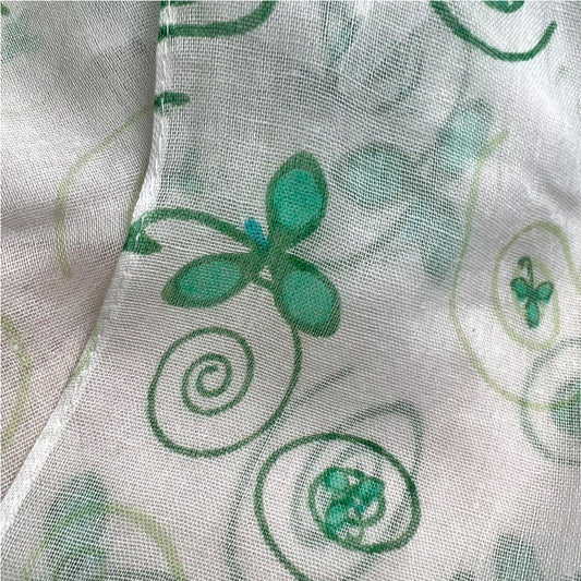 Lightweight Sheer Scarf | Versatile Skinny Wrap