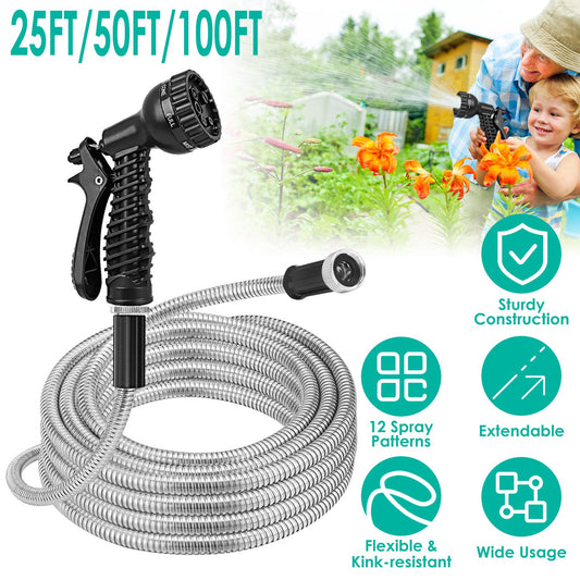 Apex Stainless Steel Garden Hose