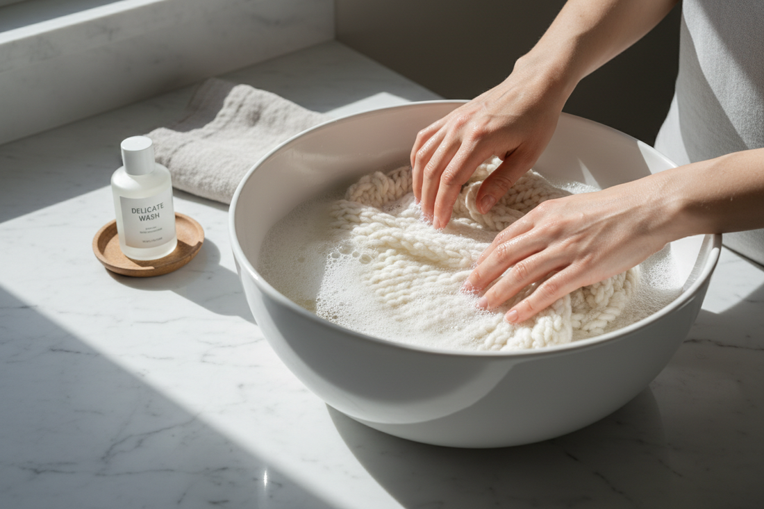 how do you wash a wool scarf - the happy shoppy 
