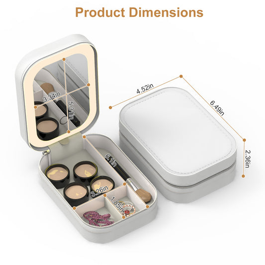 Aura LED Travel Makeup Case