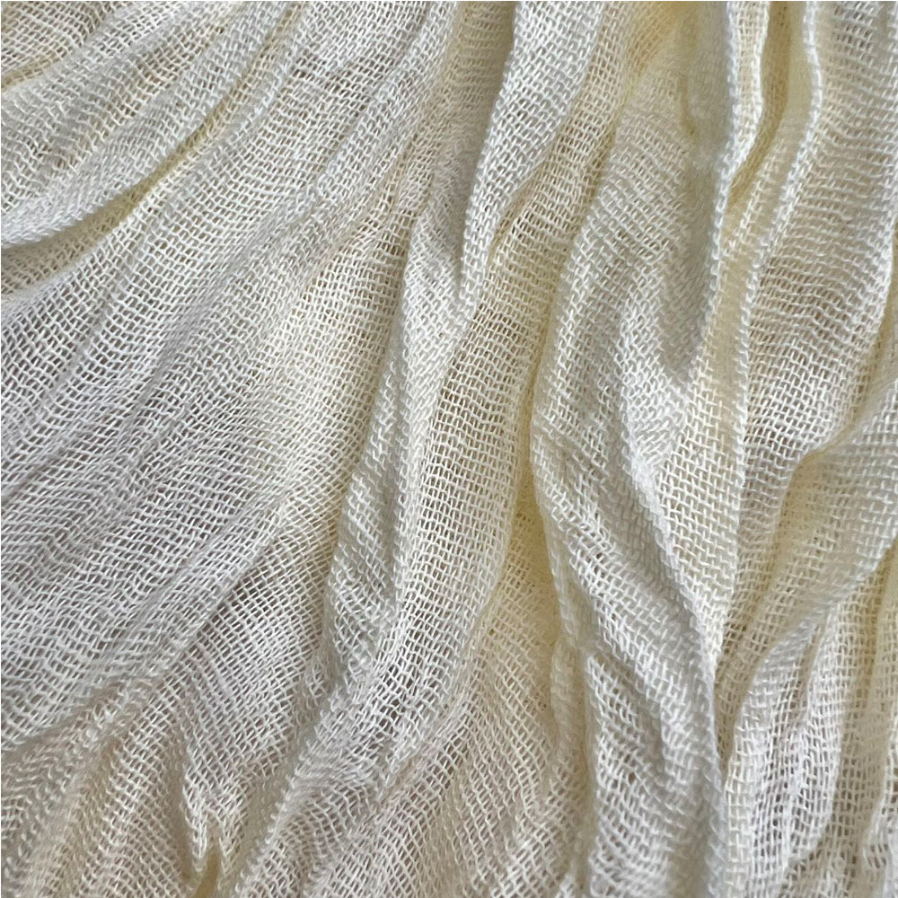 Aura Crinkle Weave Scarf | Premium Textured Wrap