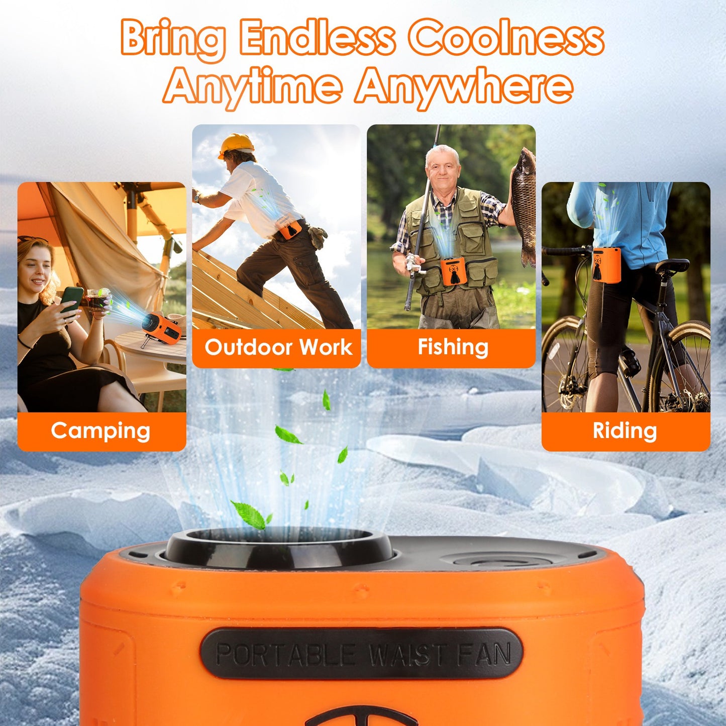 The Aura 5-in-1 Portable Cooling System