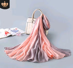 100% Mulberry Silk Gradient Shawl