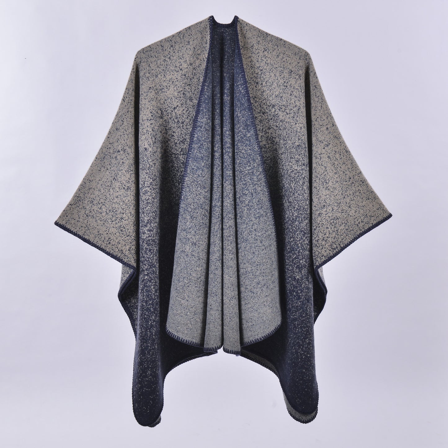 Women's Oversized Plaid Floral Patterned Shawl