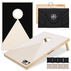 Official Tournament-Size Cornhole Set with All-Weather Bags & Case