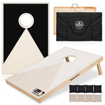 Official Tournament-Size Cornhole Set with All-Weather Bags & Case