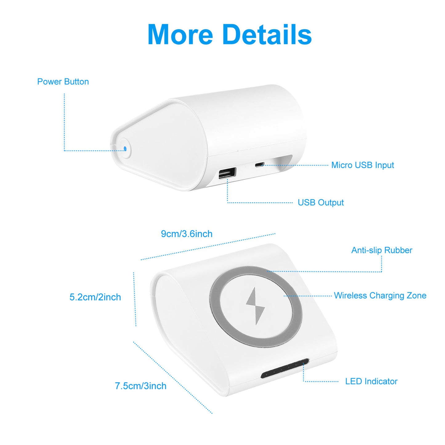 Aura 3-in-1 Wireless Charging Power Bank
