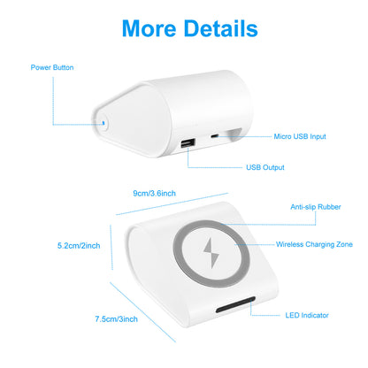 Aura 3-in-1 Wireless Charging Power Bank