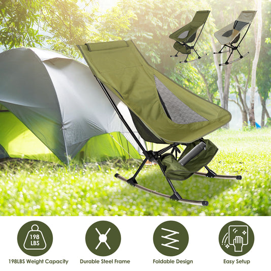 The Nomad Rocker | Portable Folding Chair