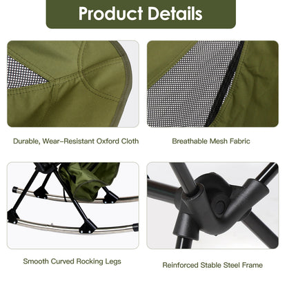 The Nomad Rocker | Portable Folding Chair