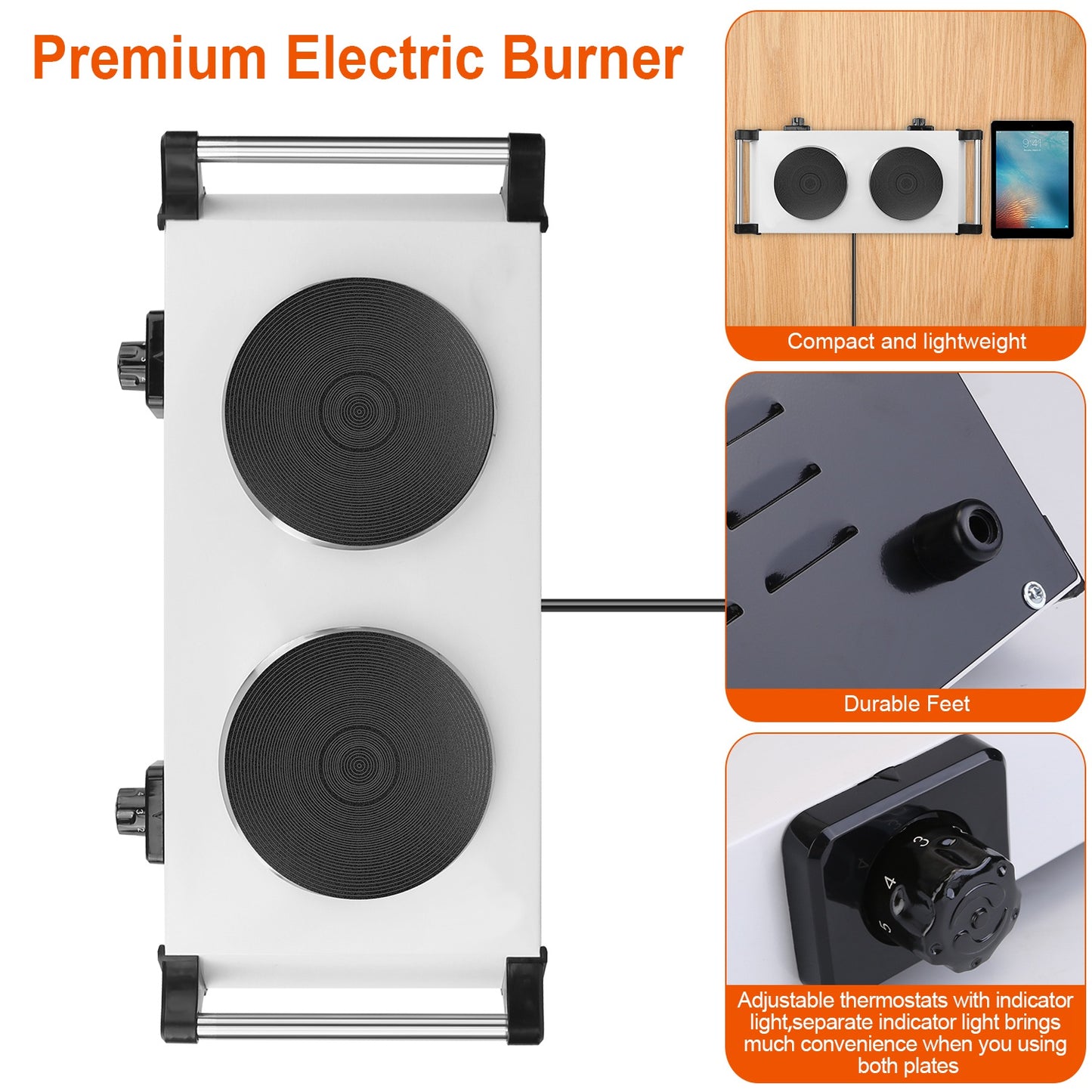 Nexus Dual Burner Hot Plate