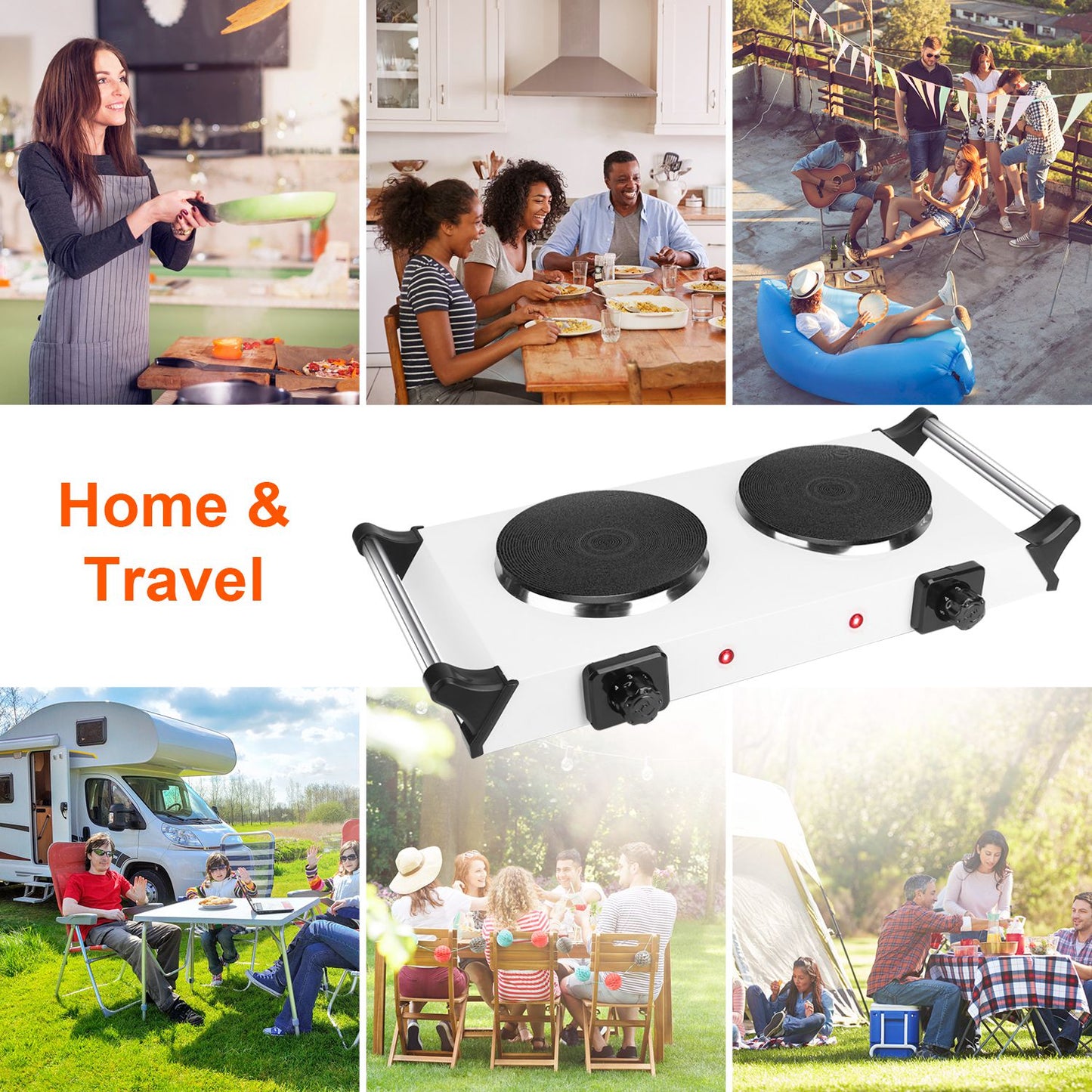 Nexus Dual Burner Hot Plate