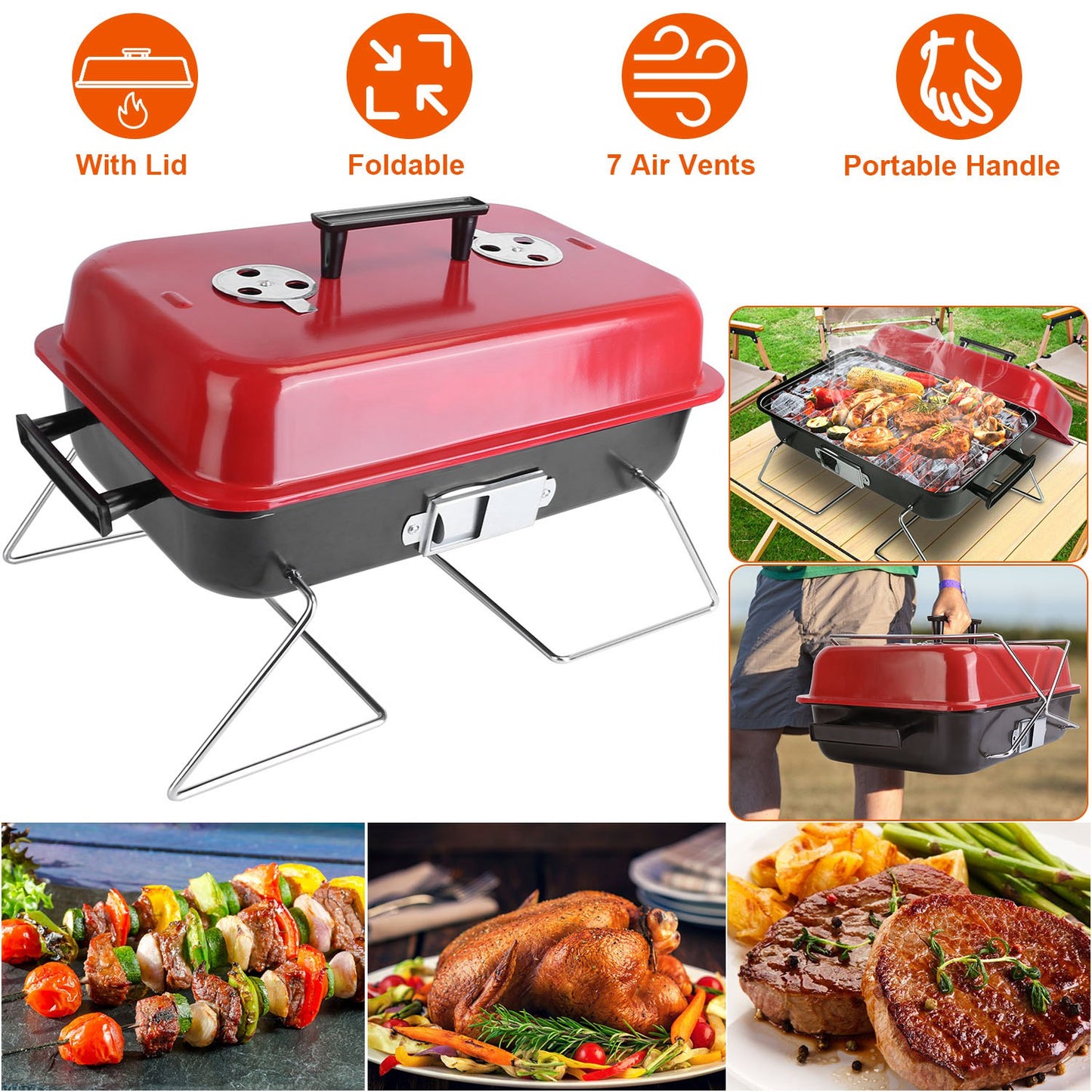 Ember Voyager Portable Charcoal Grill