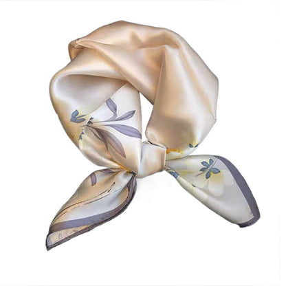 100% Mulberry Silk Versatile Square Scarf