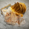 Premium Artisan Embroidered Silk & Wool Scarf