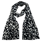 The Gallery Scarf: 79-Inch Abstract Art Wrap