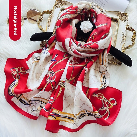 Classic Silk Scarf Wrap | Lightweight & Versatile