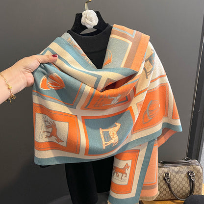 Women's Soft Insulated Shawl