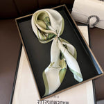 100% Mulberry Silk Versatile Square Scarf