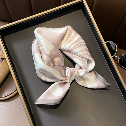 100% Mulberry Silk Versatile Square Scarf