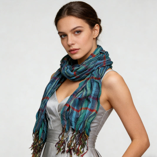 The Apex Jacquard Textured Wrap