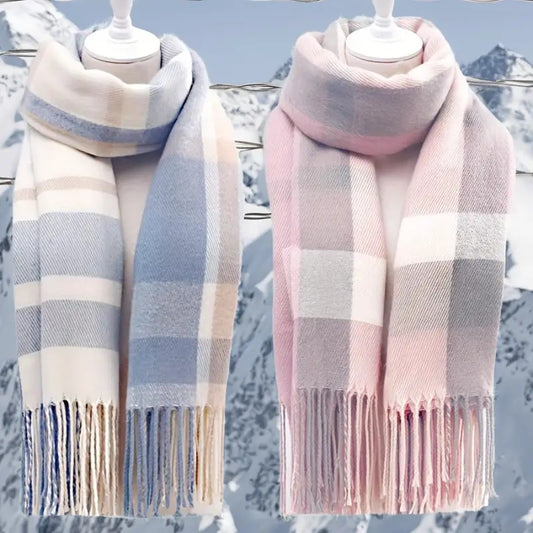 Aura Couple Scarf | Premium Oversized Tassel Wrap