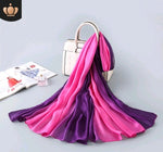 100% Mulberry Silk Gradient Shawl
