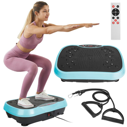 Full Body Workout Vibration Platform with Resistance Bands