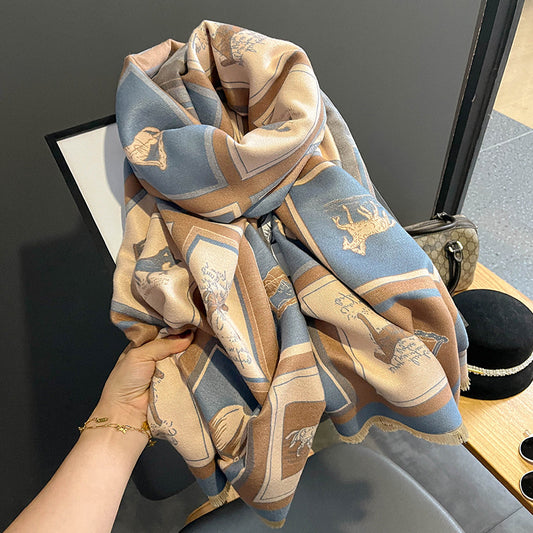 Women's Soft Insulated Shawl