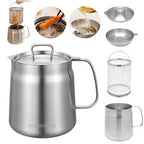 Stainless Steel Oil Filter & Fry Pot