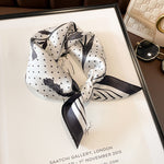 100% Mulberry Silk Versatile Square Scarf