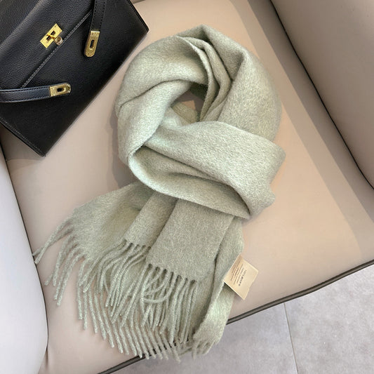 100% Wool Scarf | Mid-Length
