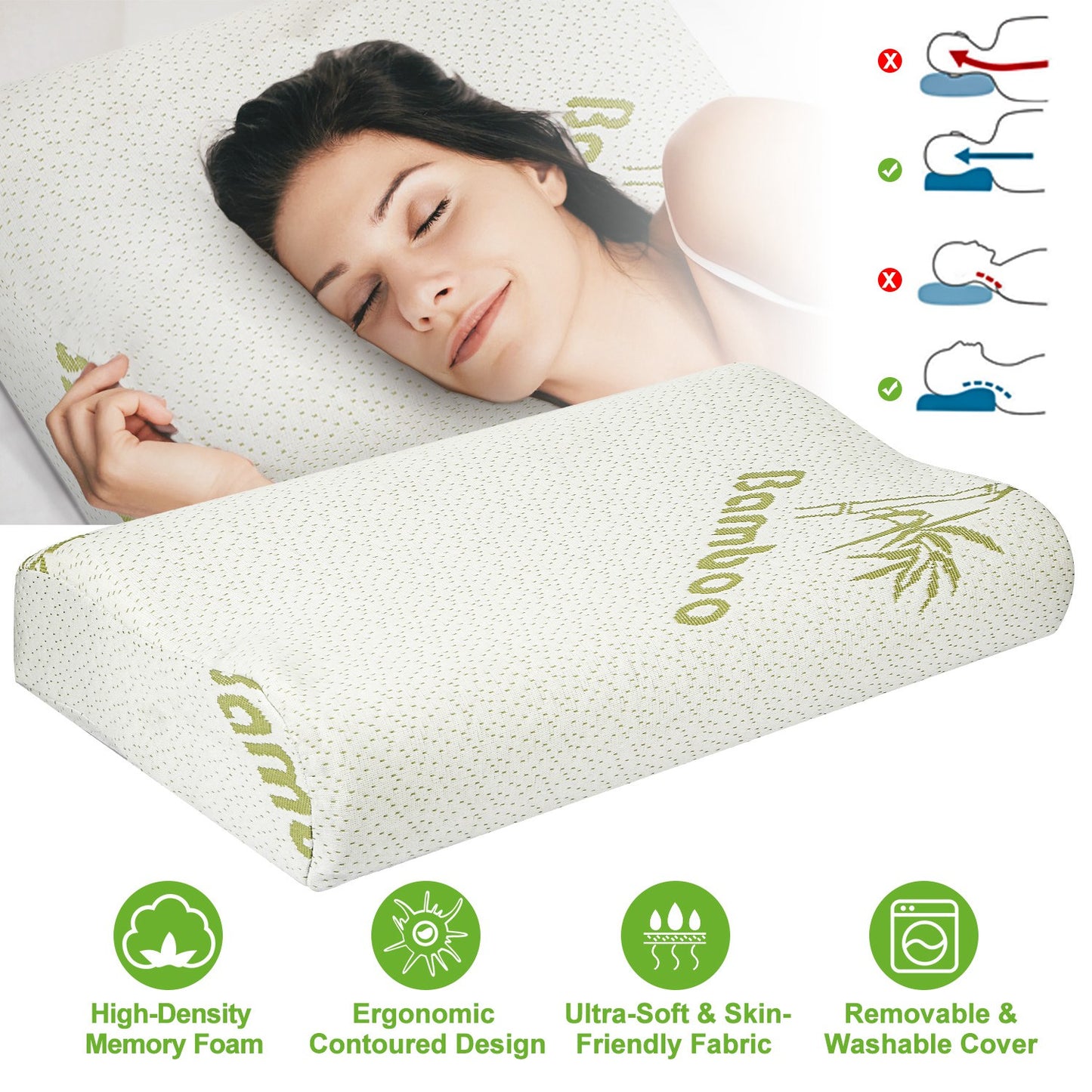 Aura Ergonomic Pillow