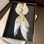 100% Mulberry Silk Versatile Square Scarf
