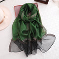 Pure Silk Scarf | Lightweight Summer Wrap & Versatile Cover-Up