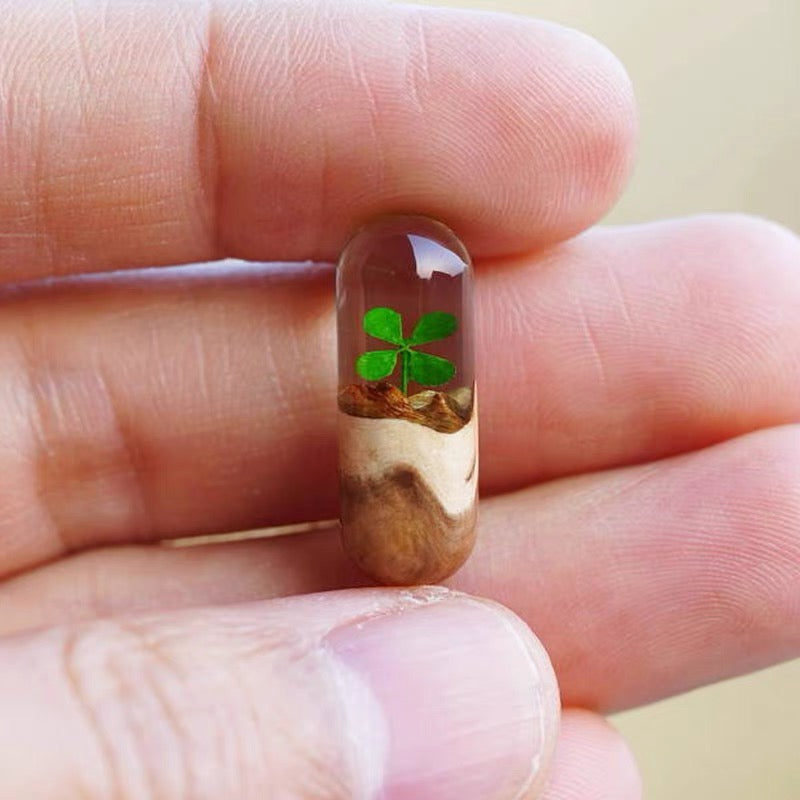 Handcrafted Log Pendant