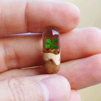 Handcrafted Log Pendant