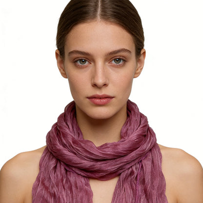 Aura Skinny Scarf | Premium Fiber Blend | Minimalist Layer