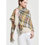 The Glencairn Oversized Cashmere-Blend Tartan Wrap