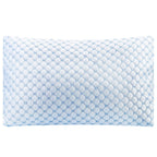 The Aura Bamboo Adjustable Memory Foam Dual-Sided Cooling Pillow