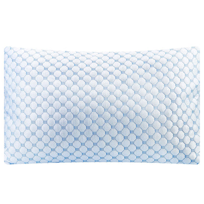 The Aura Bamboo Adjustable Memory Foam Dual-Sided Cooling Pillow