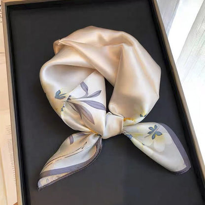 100% Mulberry Silk Versatile Square Scarf