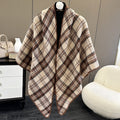 Soft-touch Windproof Wrap for Women in Solid & Plaid Colors