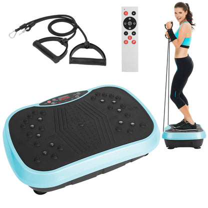 Full Body Workout Vibration Platform with Resistance Bands