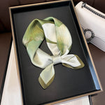 100% Mulberry Silk Versatile Square Scarf