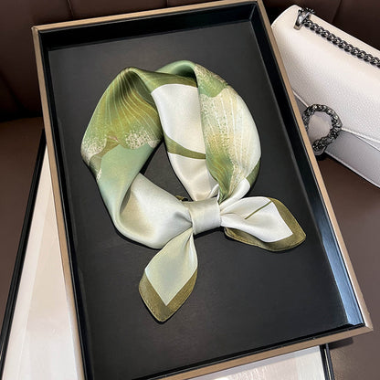 100% Mulberry Silk Versatile Square Scarf