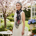 Mulberry Silk Chiffon Scarf